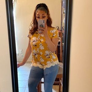 Flower blouse